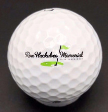 Ron Huckabee Memorial Golf Logo Golf Ball 1 Callaway Chrome Soft Pre-Owned