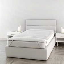 Topper Correttore per Materasso in Morbida Microfibra - Traspirante e Antiacaro 