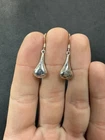 2g Vintage Sterling Silver 925 Drop Earrings Jewelry lot O
