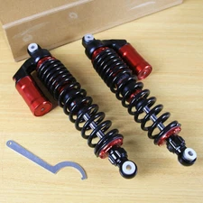 Factory Spec Front Shocks Red & Black Spring For 91-06 Yamaha Banshee 350 YFZ350