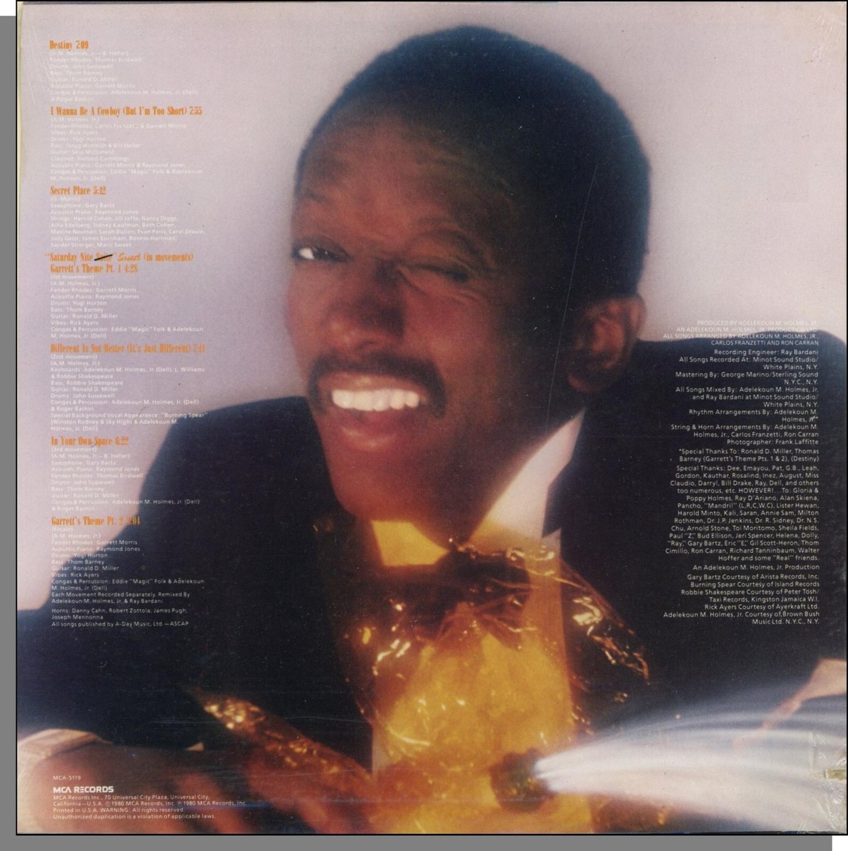 Garrett Morris - Saturday Night Sweet (1980) - New LP Record! MCA