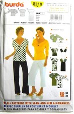 burda style Sewing Pattern 8219 Womens Top, D...