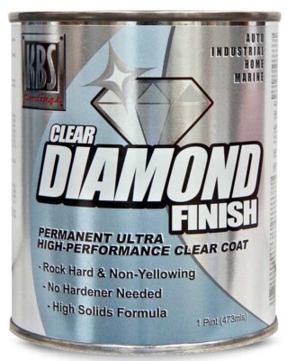 KBS Coatings Diamond Finish Klar Glanz Finish Ultra Hart Vergilbungsfrei 473ml