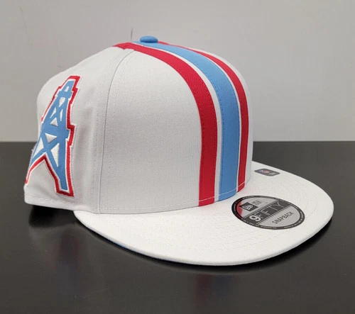 NEW! New Era 9Fifty Snapback NFL Helmet Hat Houston Oilers - Picture 1 of 5
