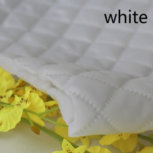 1M Cotton Quilted Quilting Fabric Plain Lining Padded Inner Batt for Coat Jacket - Picture 26 of 38