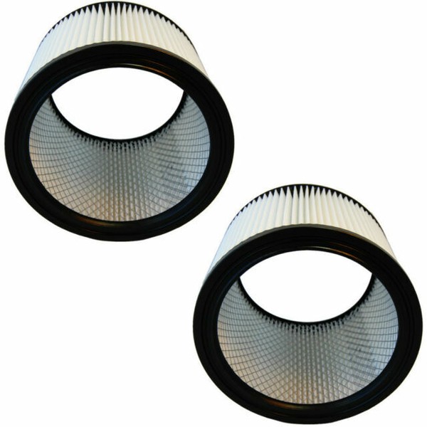 2pack HQRP Cartridge Filter for Shopvac QSP Quiet Deluxe 5867300