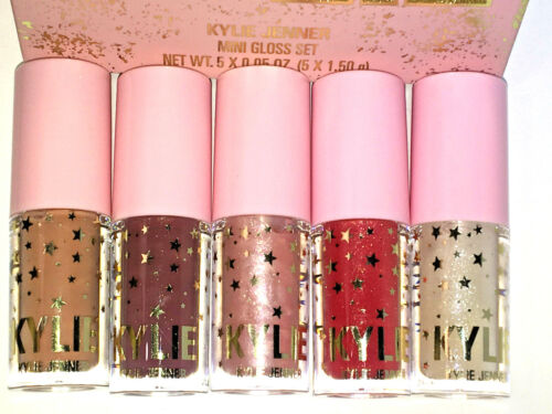 KYLIE JENNER Cosmetics MINI HIGH GLOSS SET Lipstick HOLIDAY COLLECTION Limited - Picture 3 of 12