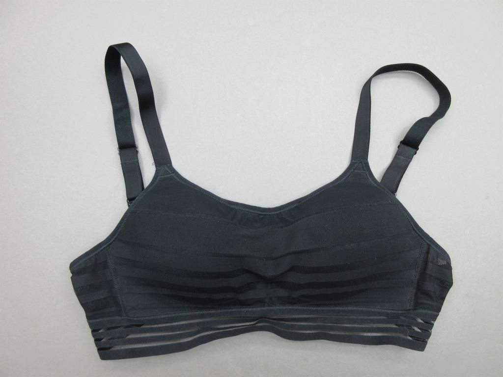 36B Ambrielle Womens Black Wireless Lined Back Closure Convertible