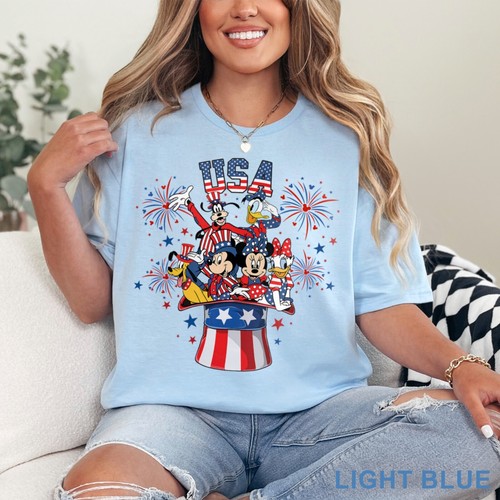 Disney Friends Usa 4Th Of July Shirt, Disney Family Shirt, , 201389 - Picture 11 of 24