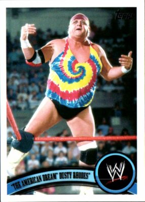 2011 Topps WWE Wrestling Card #89 American Dream Dusty Rhodes | eBay