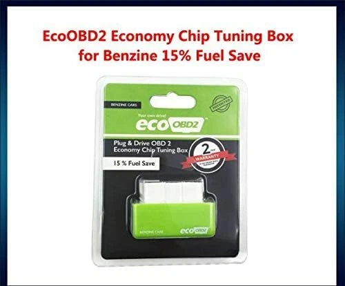 Módulo Adicional OBD2 Gasolina ECU Coche Reducción Consumo Nitro Verde Car - Imagen 4 de 4