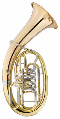 Bb Bariton Messing Goldmessing Neusilber Dreh Ventile lackiert Koffer Zubehör