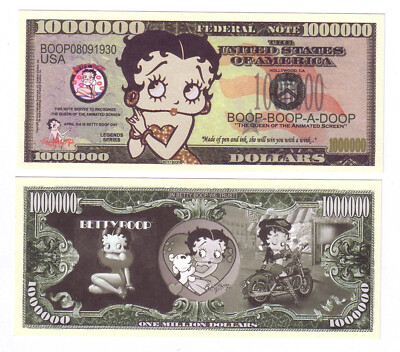 DOLLARS BETTY BOOP
