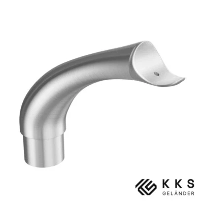 KKS GELÄNDER Rohrstütze Edelstahl für Rohr Ø42,4 x 2,0 Rohrhalter V2A Geländer Pfosten