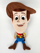 Woody - Big Head Plush 12" Disney, Pixar Has small pouch  Pre-owned