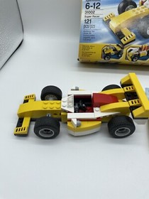 Lego Creator 3-in-1 Set Number 31002 Super Racer  100% Complete
