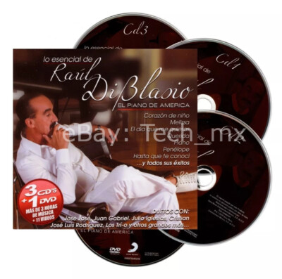 Raul Di Blasio - Lo Esencial de Raul Di Blasio [3CD + DVD]