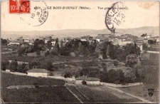 *67703 postcard 69 Le Bois d'Oingt - general view