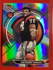 ANTHONY MUNOZ  2024Topps Finest Composite XFractor Refractor #166  Bengals