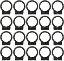Loc-Line Black - 1/2" Element Clamp - 2 Packs of 20