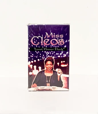 Miss Cleo's Tarot Cards Power Deck, 78 Cards 22 Major & 56 Minor Arcana, New