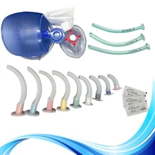 Complete Airway Emergency KIT 2, PVC Resuscitator, 3 NPA & 9 OPA Guedel