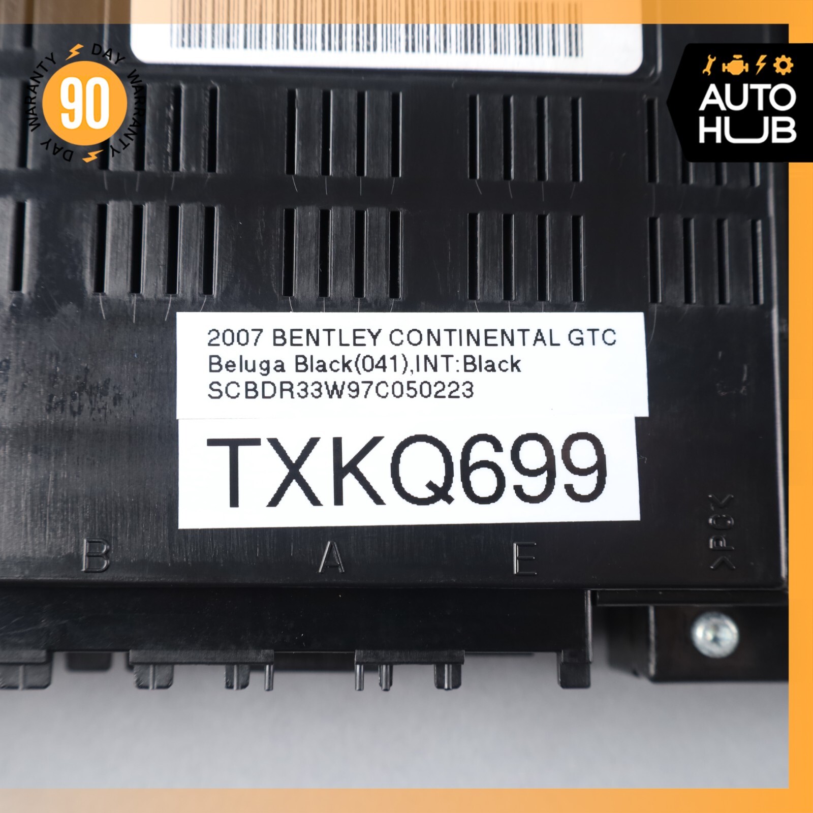 03-13 Bentley Continental GTC GT AC A/C Heater Control Module OEM 62k