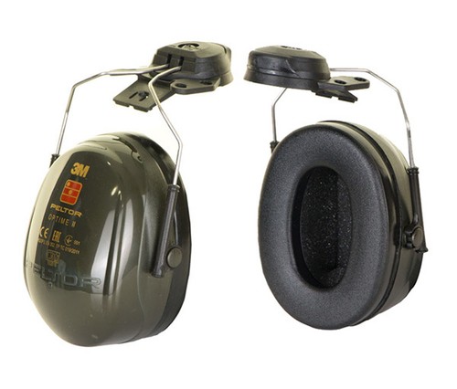 3M PELTOR Optime II Premium Quality Ear Defender Muffs Headband Neckband Folding - Picture 5 of 5