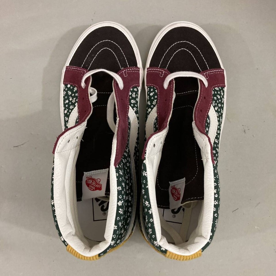 US 10 Vans VANS Anaheim Factory SK8 Hi Skate High Floral Malta Surfline