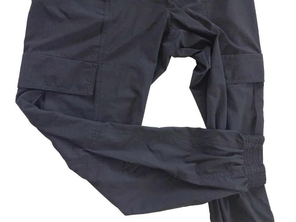 Athleta女式32运动套衫瑜伽慢跑工装实用黑色裤子 — 第 3/4 张图片