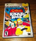 Simpsons Road Rage Microsoft Xbox 2001 COMPLETE Platinum Hits Manual