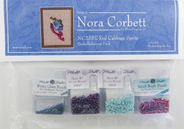 Red Cabbage Sprite - Autumn Pixies Embellishment Pack #NC255E New | eBay