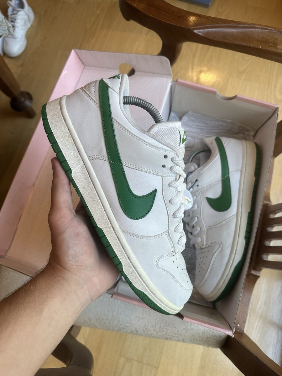 Size 9 - Nike Dunk Pro SB Low White Classic Green | eBay