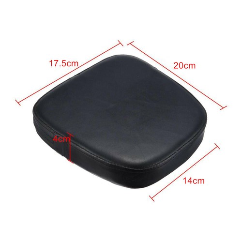 Almohadilla de amortiguación con barra de respaldo para motocicleta para Harley Chopper Universal - Imagen 31 de 34