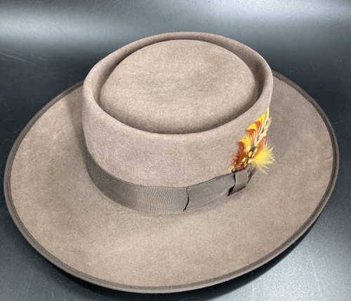 Akubra Pastoralist Pure Fur Felt Hat 