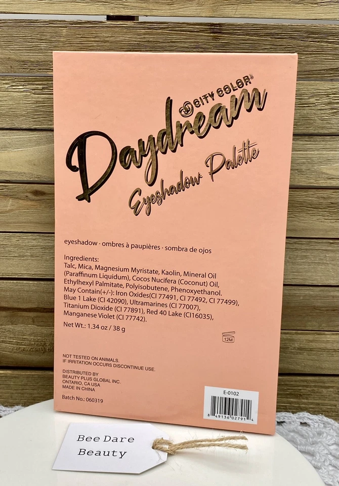 CITY COLOR COSMETICS  Daydream Eyeshadow Palette 18 Beautiful Shades NEW - Image 2 of 3