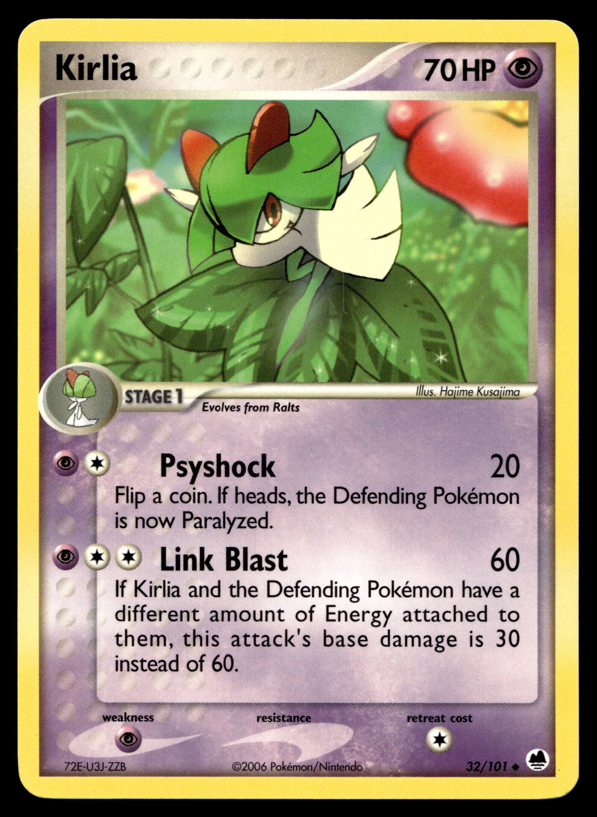 Pokemon Dragon Frontiers 32/101 Kirlia NM