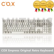 COX Empress Original Retro Capacitance Non-Contact Keyboard 35g/50g,ENG/KOR=