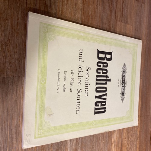 Old Sheet Music Beethoven Sonatas Piano - Picture 4 of 9