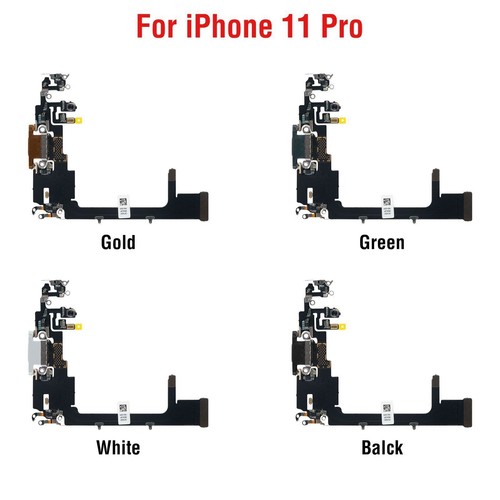 Charger Dock Charging Port Mic Flex Cable For iPhone 11 12 13 14 Pro Max Mini - Zdjęcie 14 z 23
