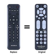 NS-RC5NA-14 Remote Control For Insignia Digital Analog TV Converter Box NS-DXA2