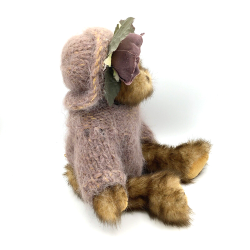 BEARINGTON COLLECTION Colette #1380 plush bear 14" stuffed animal 2002 w/ friend - Picture 5 of 14