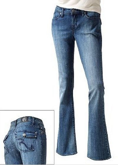 【KASHIKO】LOWRISE BOOTS CUT DENIM PANTS ariat-international-inc-jeans-