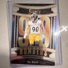 2025 Panini Select - Select Numbers T.J. Watt #18