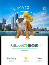 Pokemon Trade Go - Shiny Raikou  Chicago Background Go Fest 2026 - Registered