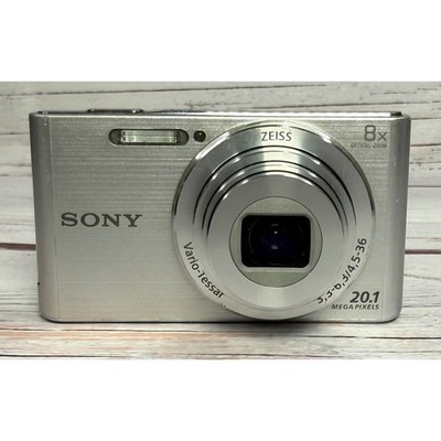 Sony Cyber-shot DSC-W830 Silver Digital Camera 20.1MP 8x Optical