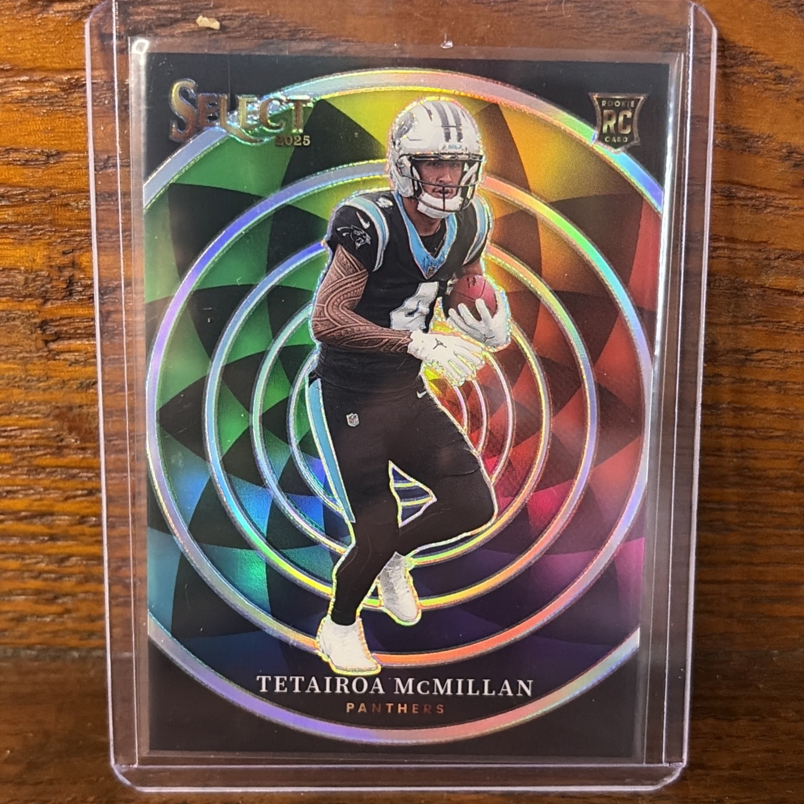2025 Panini Select Color Wheel CASE HIT Tetairoa McMillan Rookie Panthers