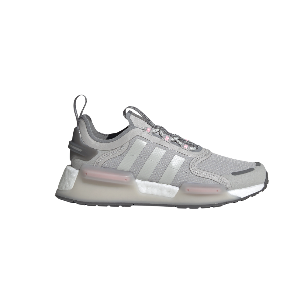 adidas Nmd V3 Lace Up Youth Boys Grey Sneakers Casual Shoes GX9805