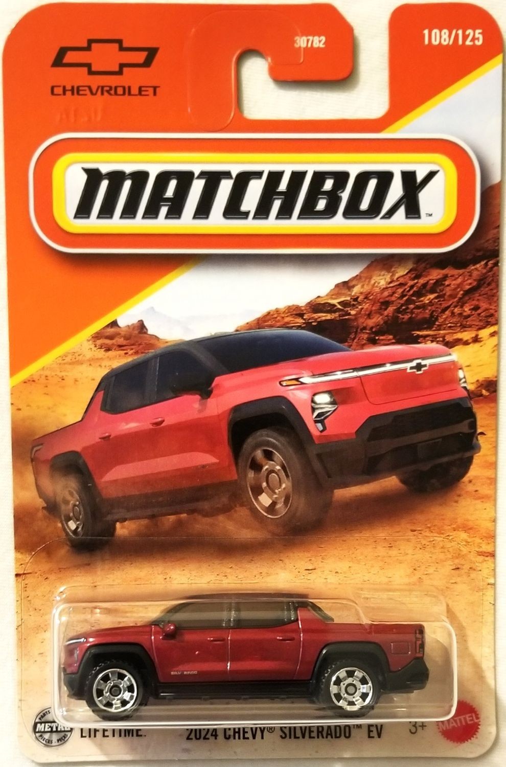 Matchbox - 2025 Mainline 108/125 2024 Chevy Silverado EV (BBJBP37)
