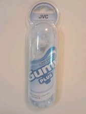 JVC HA-FX7-W Gummy Plus In-ear Wired Headphones Coconut White. New In Sealed Pkg